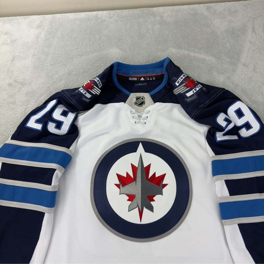 Winnipeg Jets Patrik Laine Adidas Authentic Jersey Size 50 - Picture 9 of 16